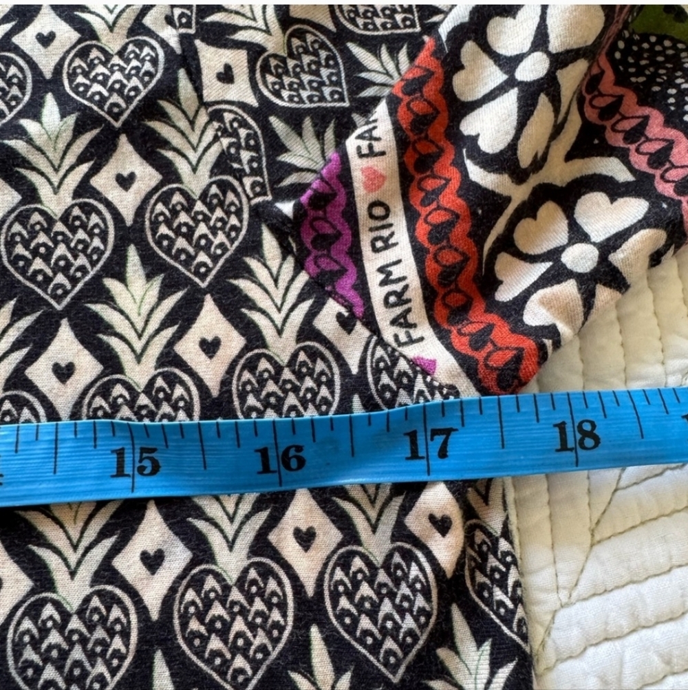 Farm Rio Woman's Multicolor Patterned Mini Dress Size Small - Picture 6 of 6